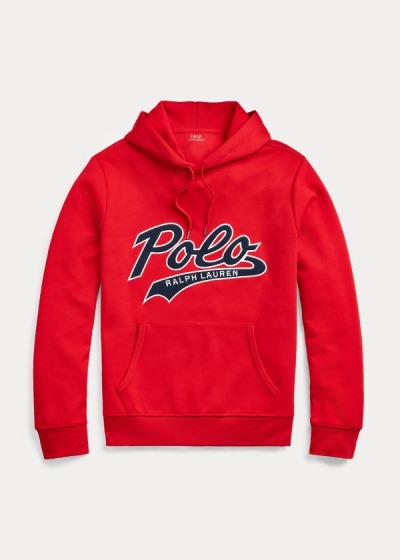 Men's Polo Ralph Lauren Double-Knit Logo Hoodies | 908617ZEL